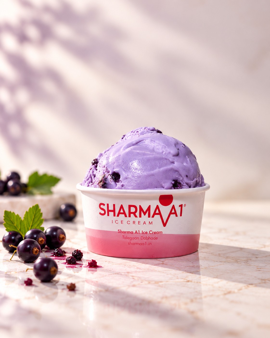 Black Currant Ice Cream