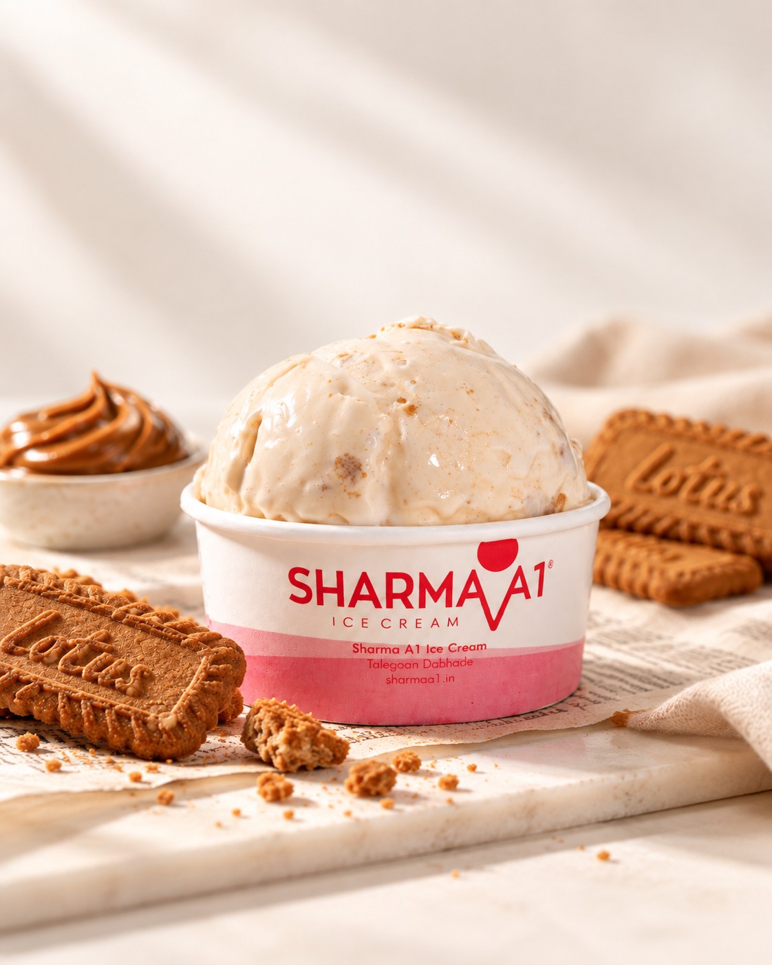 Lotus Biscoff Ice Cream