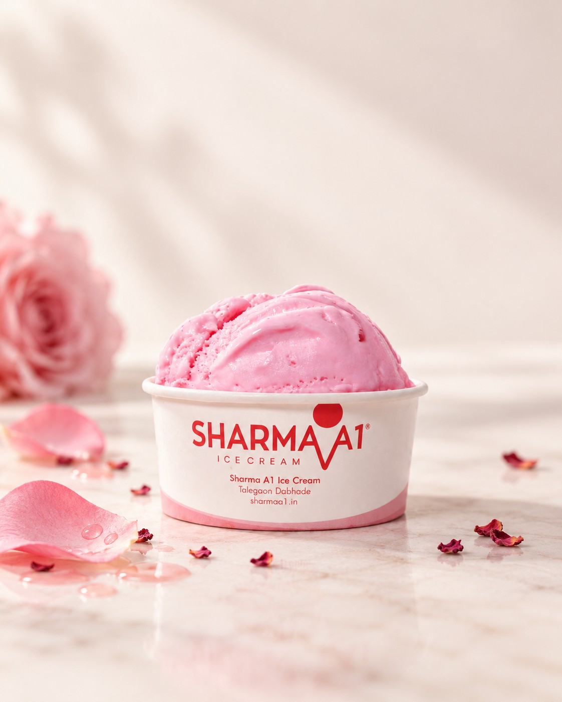 Rose Ice Cream